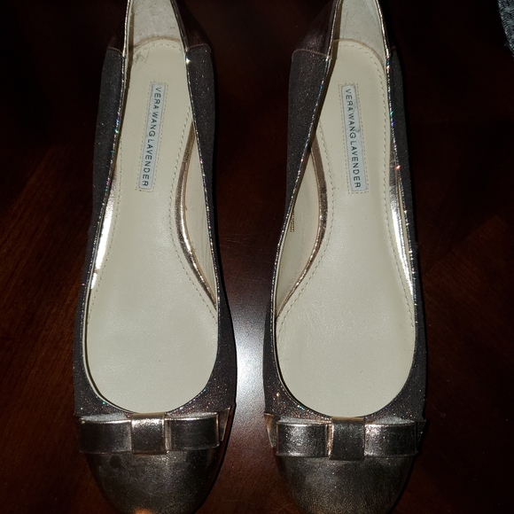Vera Wang Lavender Louisa 2 Ballerina Bow Flats - Picture 2 of 8